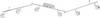 WOFI FULTON 9740.06.01.0000 Plafonnier à spot LED 36 W chrome