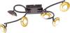 WOFI VICENZA 9372.12.23.7000 Spot de plafond 4 W marron