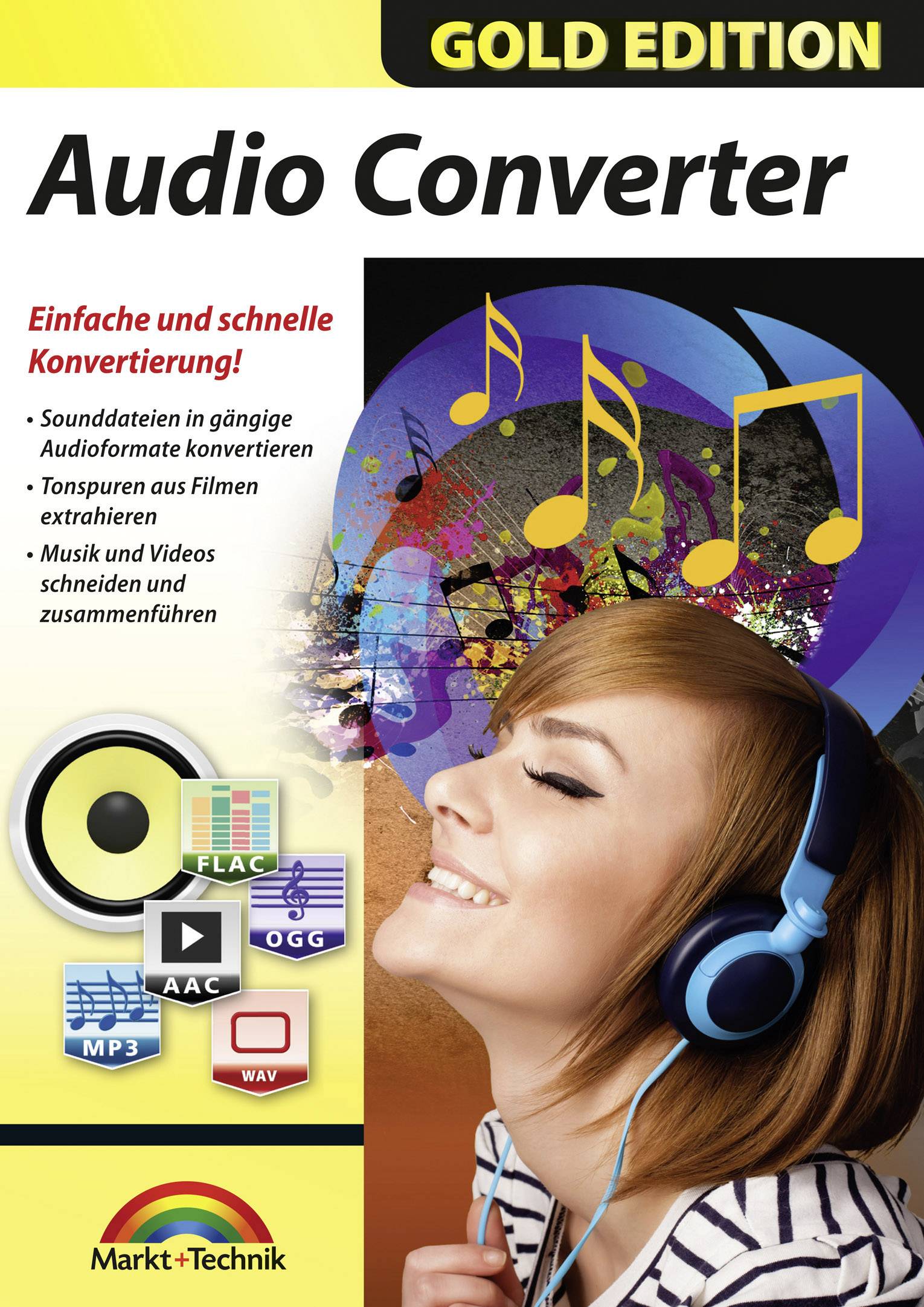 Markt & Technik Audio Converter version complète, 1 licence Windows Logiciel de musique