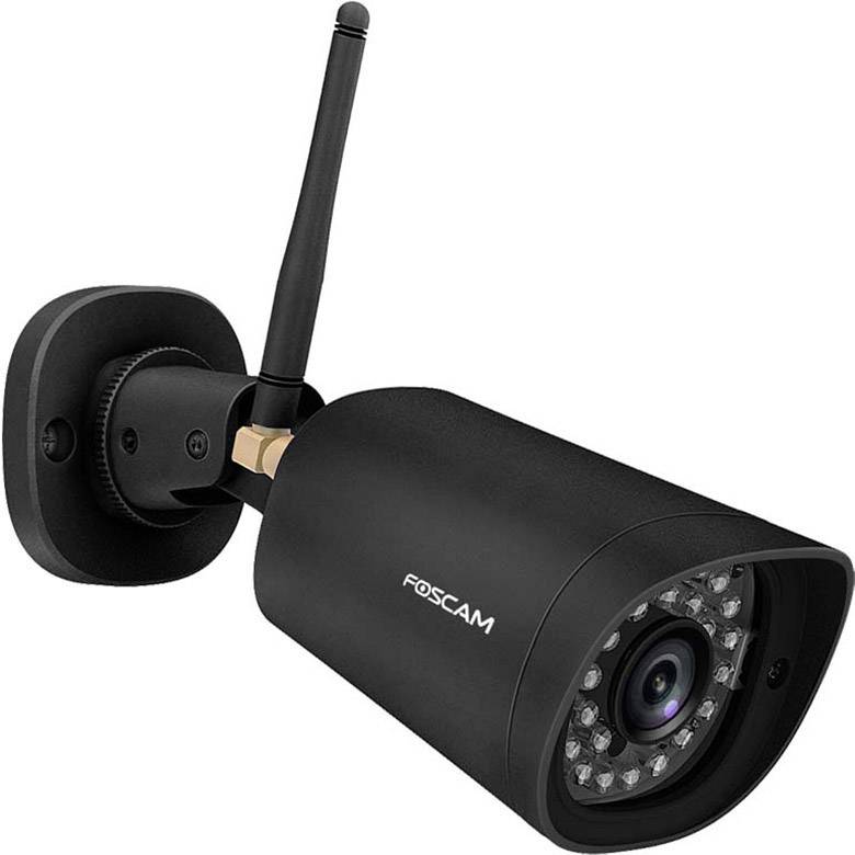 Cam Ra De Surveillance Foscam G P Black G Ps Ethernet Wi Fi Ip X Pixels Conrad Fr