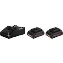 Batterie pour outil et chargeur Bosch Professional 2x ProCORE18V 4.0Ah + GAL 18V-40 Professional 1600A01BA3 4 Ah Li-Ion