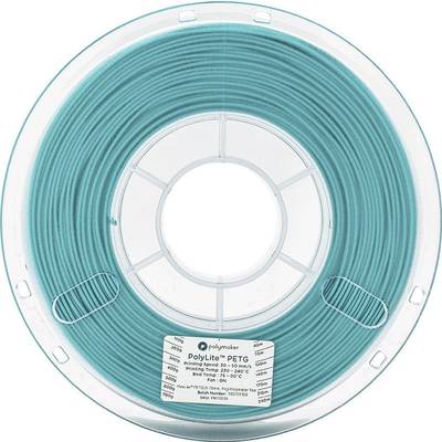 Polymaker 70130  Filament PETG  2.85 mm 1 kg bleu-vert PolyLite 1 pc(s)