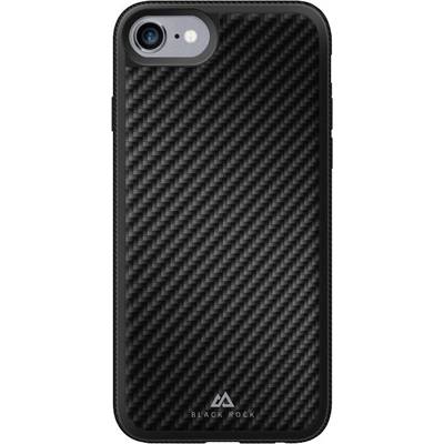 Black Rock Material Case Real Carbon Coque arrière Apple iPhone 6, iPhone 6S, iPhone 7, iPhone 8, iPhone SE (2. Generati