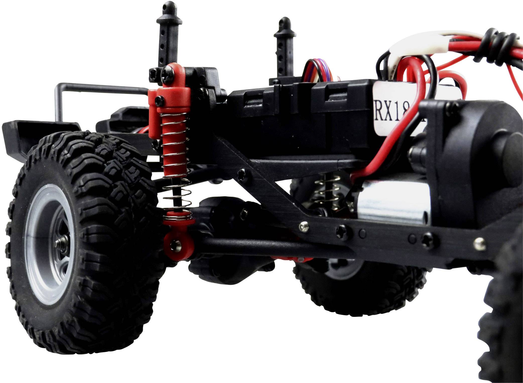 Amewi AM24 Ranger brushed 1:24 Auto RC électrique Crawler 4 roues motrices (4WD) prêt à fonctionner (RtR) 2,4 GHz avec a-5