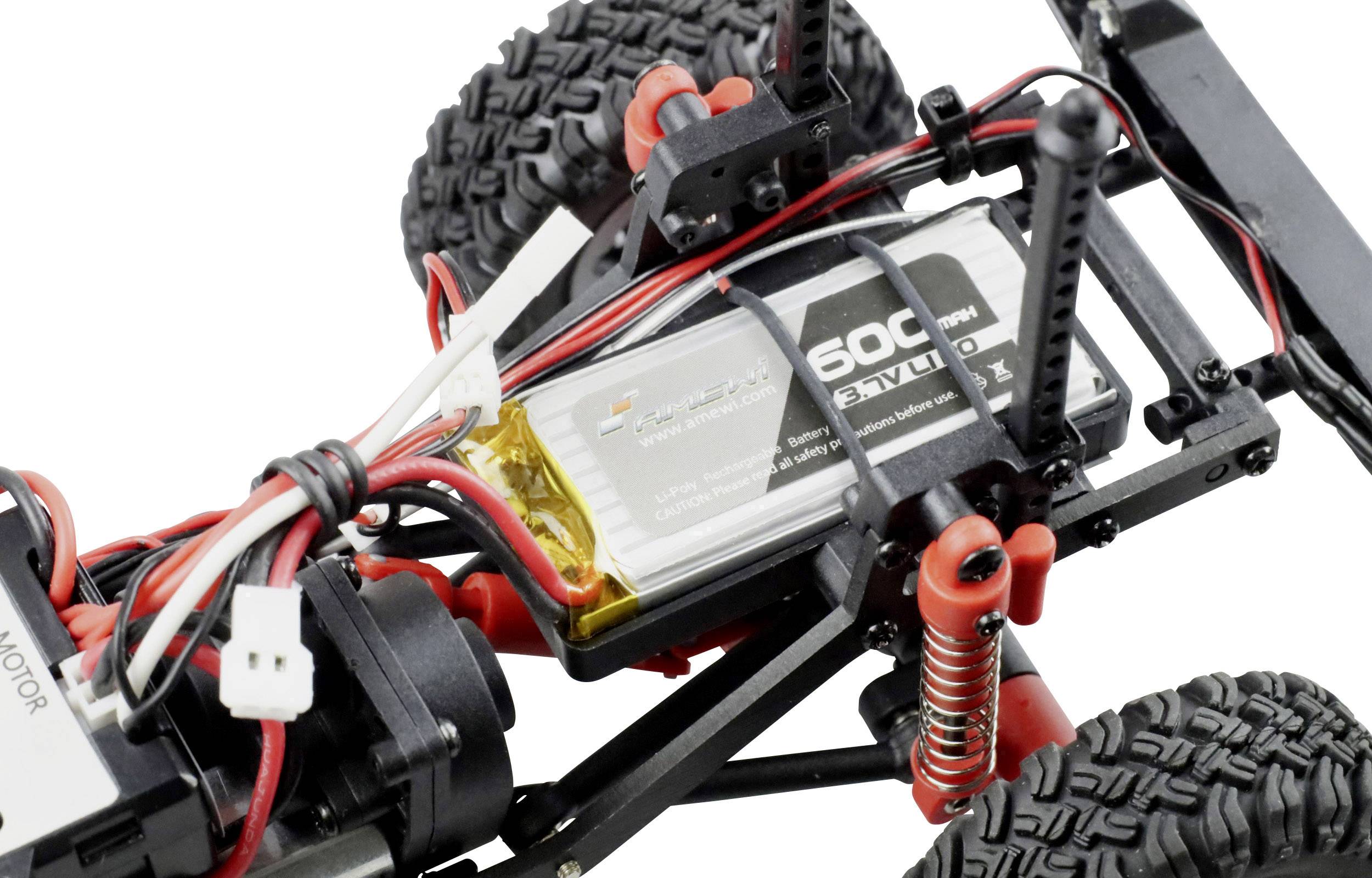 Amewi AM24 Ranger brushed 1:24 Auto RC électrique Crawler 4 roues motrices (4WD) prêt à fonctionner (RtR) 2,4 GHz avec a-9