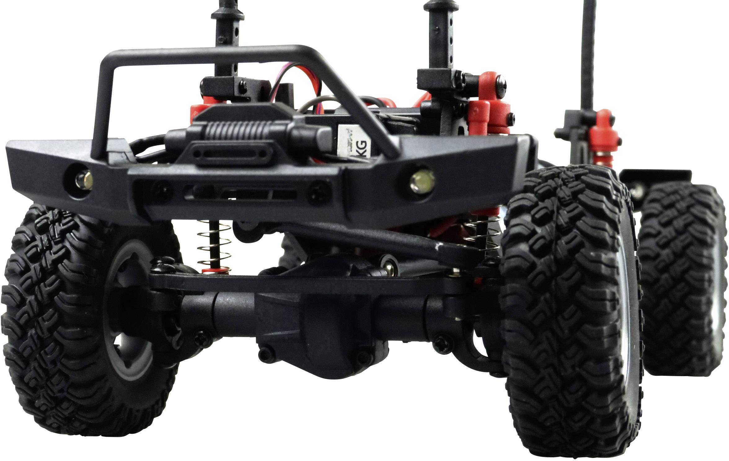 Amewi AM24 Ranger brushed 1:24 Auto RC électrique Crawler 4 roues motrices (4WD) prêt à fonctionner (RtR) 2,4 GHz avec a-10