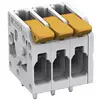 Borne pour circuits imprimés WAGO 2604-1103 4 mm² Nombre de pôles 3 1 pc(s)