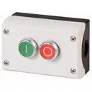 Eaton M22-I2-M1 216529 Tête de bouton-poussoir 2 emplacements (l x H) 120 mm x 80 mm multicolore 1 pc(s) Piece