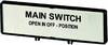 Eaton ZFS62-T0 205534 Support d'étiquette 1 pc(s)