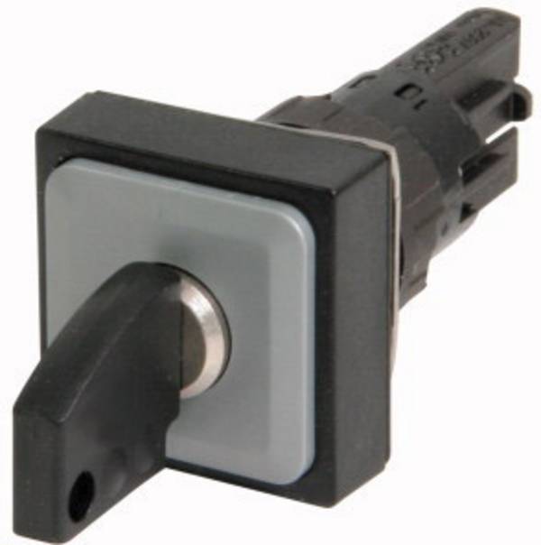 Eaton 072380 Q25S3R-A2 Tête de commande à clé collerette plastique clé noir   1 pc(s)