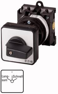 Eaton 003196 T0-2-15435/Z Inverseur avec position zéro levier noir 1 x 45 ° 1 pc(s) Piece