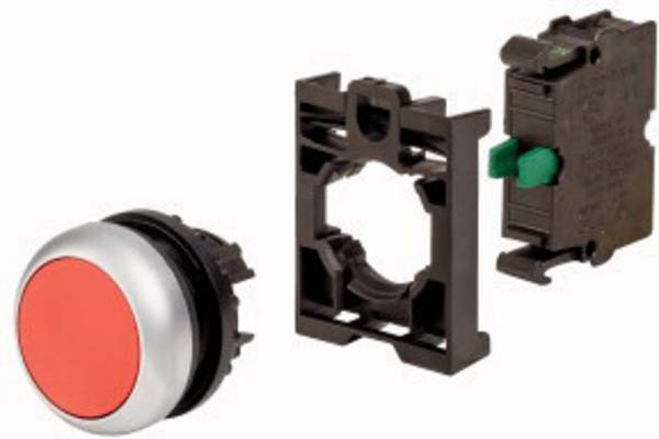 Eaton 110935 M22-D-R-K10-BVP Bouton-poussoir collerette plastique bouton    1 pc(s)