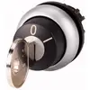 Eaton 111776 M22-WRS-MS10-A1 Tête de commande à clé collerette plastique clé noir décrochage par clef 1 pc(s) Piece