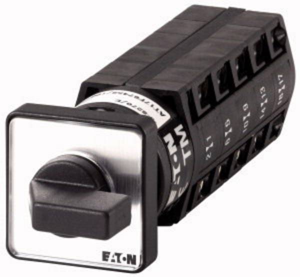 Eaton TM-5-8237/E Commutateur rotatif à galettes avec étiquette 10 500 V 1 x 30 ° noir 1 pc(s) Piece