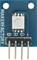 Module de capteur avec LED RVB de Makerfactory. Montre les broches pour R, V, B et GND sur une carte bleue.
