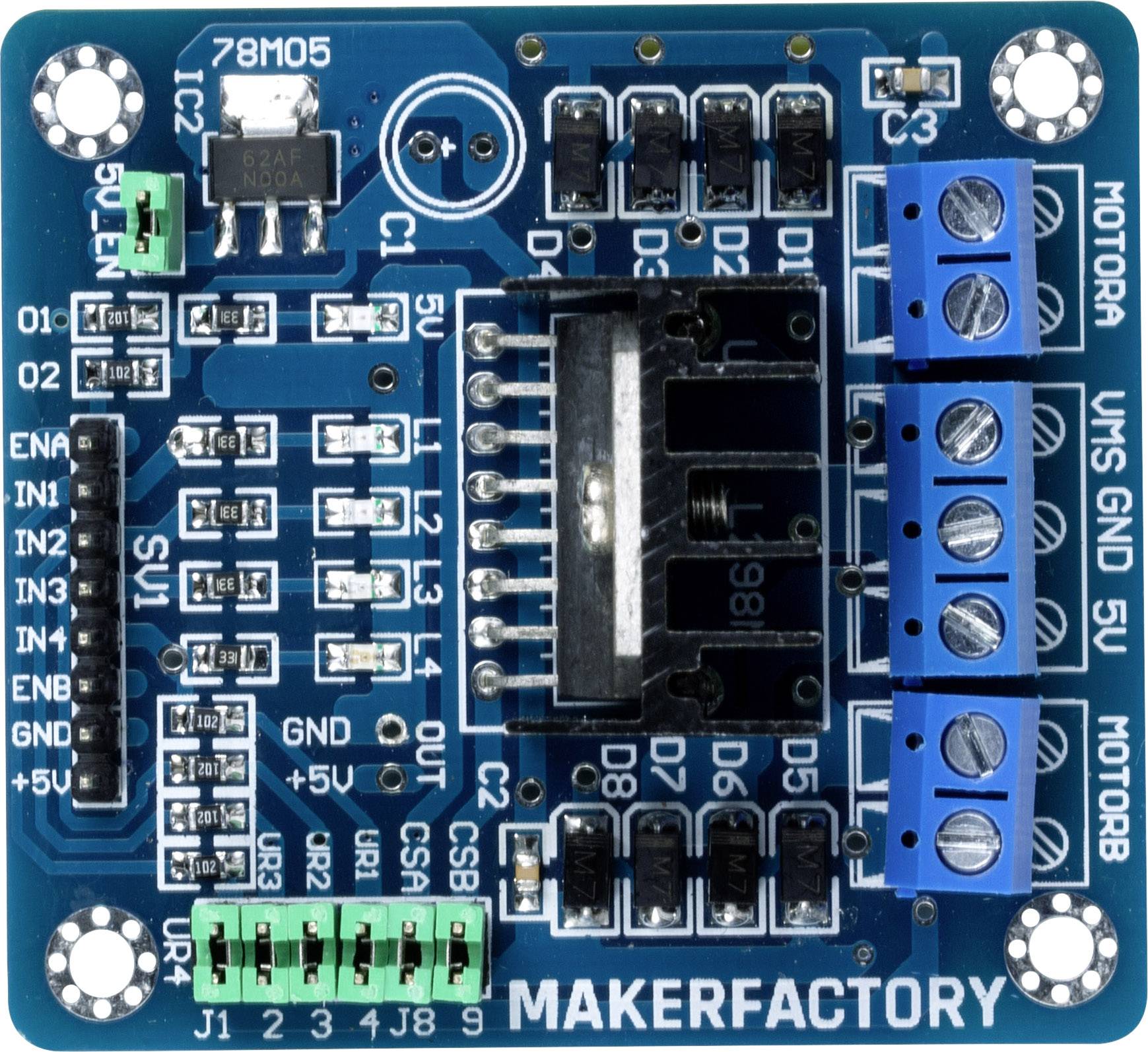 MAKERFACTORY Module de commande de moteur pas à pas MF-6402405 N/A 1 pc(s)-6