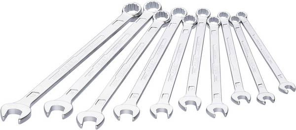 Hazet 600LG/10 600LG/10 Jeu de clés mixtes  Ouverture de clé (métrique) 8 - 19 mm