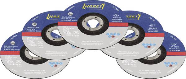 Hazet 9233-010/5 9233-010/5 Disque à tronçonner 125 mm 1 pc(s)