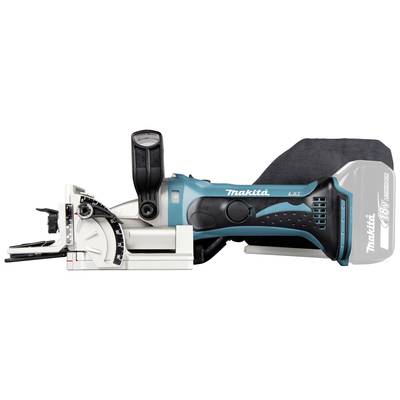 L'image montre une meuleuse d'angle bleue et noire de la marque Makita. C'est un modèle à batterie, sans fil.