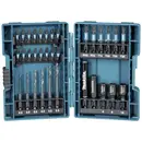 Makita B-66896 B-66896 33 pièces Assortiment de forets et d'embouts métal 2.5 mm, 3 mm, 4 mm, 4.5 mm, 5 mm