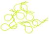 XCeed 1:10 Clips pour carrosserie jaune (fluorescent) 1 pc(s)
