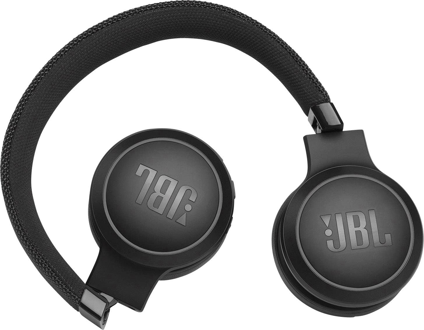 Casque supra-auriculaire JBL Live 400 Bluetooth, filaire téléphone pliable, volume réglable noir-11