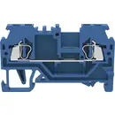 Degson WS1.5-01P-12-00A(H) Borne de passage borne à ressort bleu 1 pc(s)
