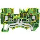 Degson DS4-PE-01P-1C-00-A(H) Borne pour conducteur de protection Push-In vert, jaune 1 pc(s) Piece