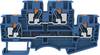 Degson DSKK4-01P-12-00-A(H) Bloc de jonction traversant à 2 étages Push-In bleu 1 pc(s)