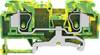 Degson WS10-PE-01P-1C-00A(H) Borne pour conducteur de protection borne à ressort vert, jaune 1 pc(s)