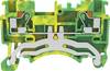 Degson DS1.5-PE-01P-1C-00A(H) Borne pour conducteur de protection Push-In vert, jaune 1 pc(s)
