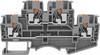 Degson DSKK4-01P-11-00-A(H) Bloc de jonction traversant à 2 étages Push-In gris 1 pc(s)