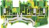Degson DS2.5-TW-PE-01P-1C-00A(H) Borne pour conducteur de protection Push-In vert, jaune 1 pc(s)