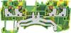 Degson DS1.5-QU-PE-01P-1C-00A(H) Borne pour conducteur de protection Push-In vert, jaune 1 pc(s)