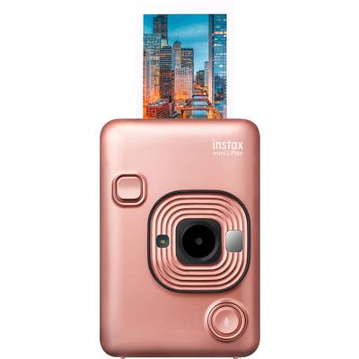 Fujifilm Instax Mini LiPlay Appareil photo à développement instantané or  rosé