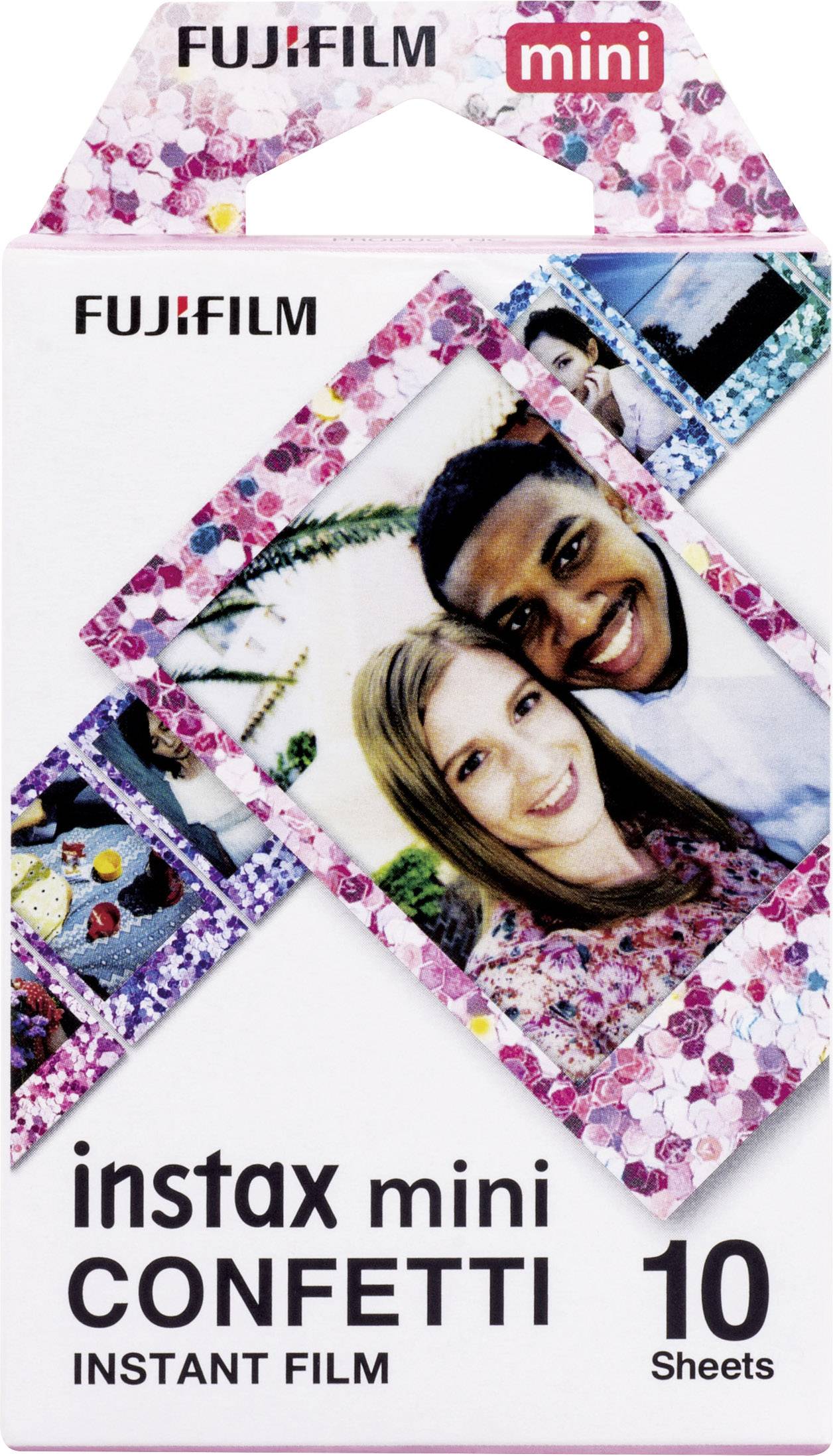 Fujifilm Instax Mini Confetti Film instantané multicolore - Conrad