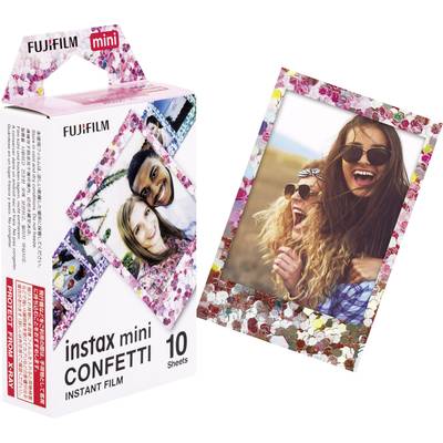 Fujifilm Instax Mini Confetti Film instantané multicolore - Conrad