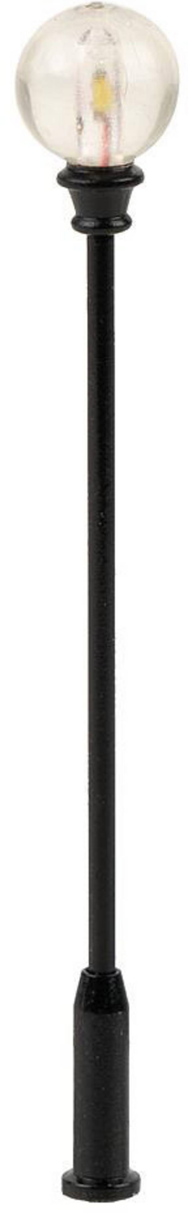 Réverbère de parc, boule sphérique simple H0 Faller 180204 modèle fini 1 pc(s)