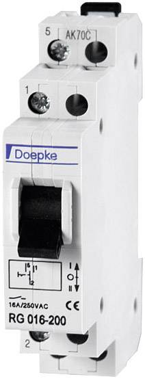 Interrupteur de groupe 1 pôle 10 mm² 16 A 1 NO (T) 230 V, 400 V Doepke 09981080