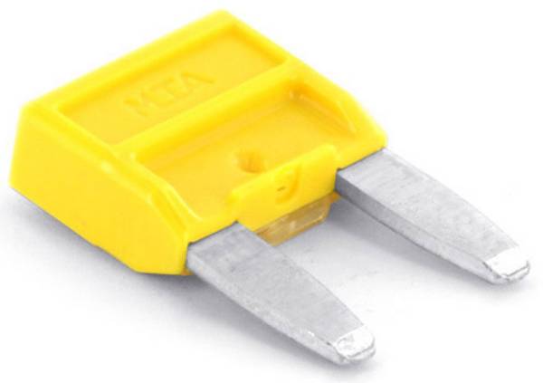 TRU COMPONENTS  8551268 Mini fusible plat pour voiture 20 A jaune 1 pc(s)