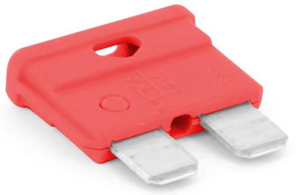 TRU COMPONENTS  8551280 Fusible plat standard pour voiture 10 A rouge 1 pc(s)