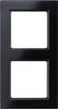 Jung x2 Cadre noir AC582SW 1 pc(s)