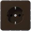 Jung simple Insert Prise 2P+T marron CD1520BFKIBR 1 pc(s)