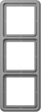 Jung x3 Cadre Cache  gris CD583GR 1 pc(s)