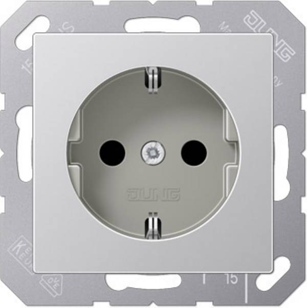Jung simple Insert Prise de courant aluminium A1520KIAL 1 pc(s)