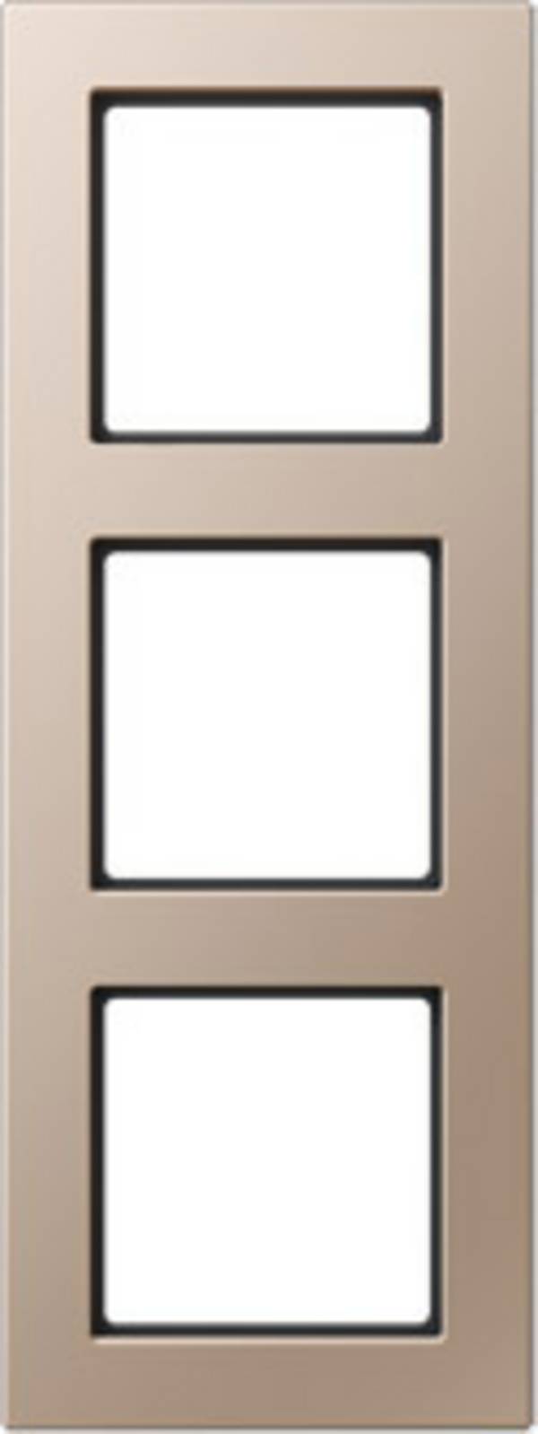 Jung x3 Cadre Cadre  champagne AC583CH 1 pc(s)
