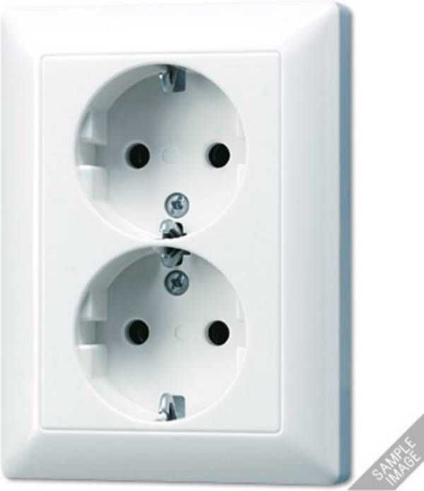 Jung x2 Insert Prise 2P+T  blanc-alpin AS5020KIUWW 1 pc(s)