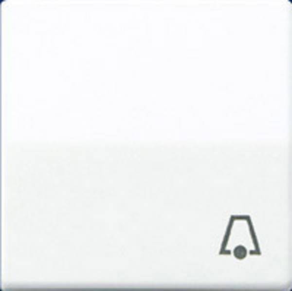 Jung simple Insert Bouton-poussoir  blanc-alpin AS591KWW 1 pc(s)