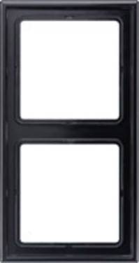 Jung x2 Cadre Cache  noir LS982SW 1 pc(s)