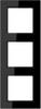 Jung x3 Cadre Cadre noir AC583SW 1 pc(s)